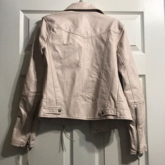 BLANK NYC Faux leather Moto Jacket